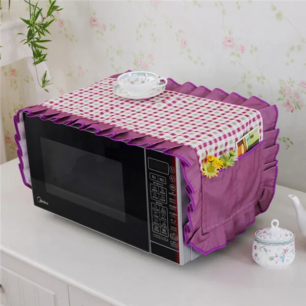 105*35cm Microwave Oven Covers 11 Styles Protective Oven Cover With