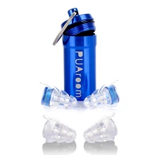 High Fidelity Musician Earplugs Silicone Noise Reduction Ear Protection with Carrying Case For Concert Travel Other Noise Scenes High Fidelity Musician Earplugs Silicone Noise Reduction Ear Protection with Carrying Case For Concert Travel Other Noise Scenes