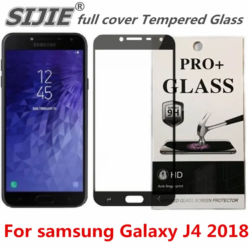 Полное покрытие из закаленного стекла для samsung Galaxy J4 2018 J 4 J400 J400F защитный экран