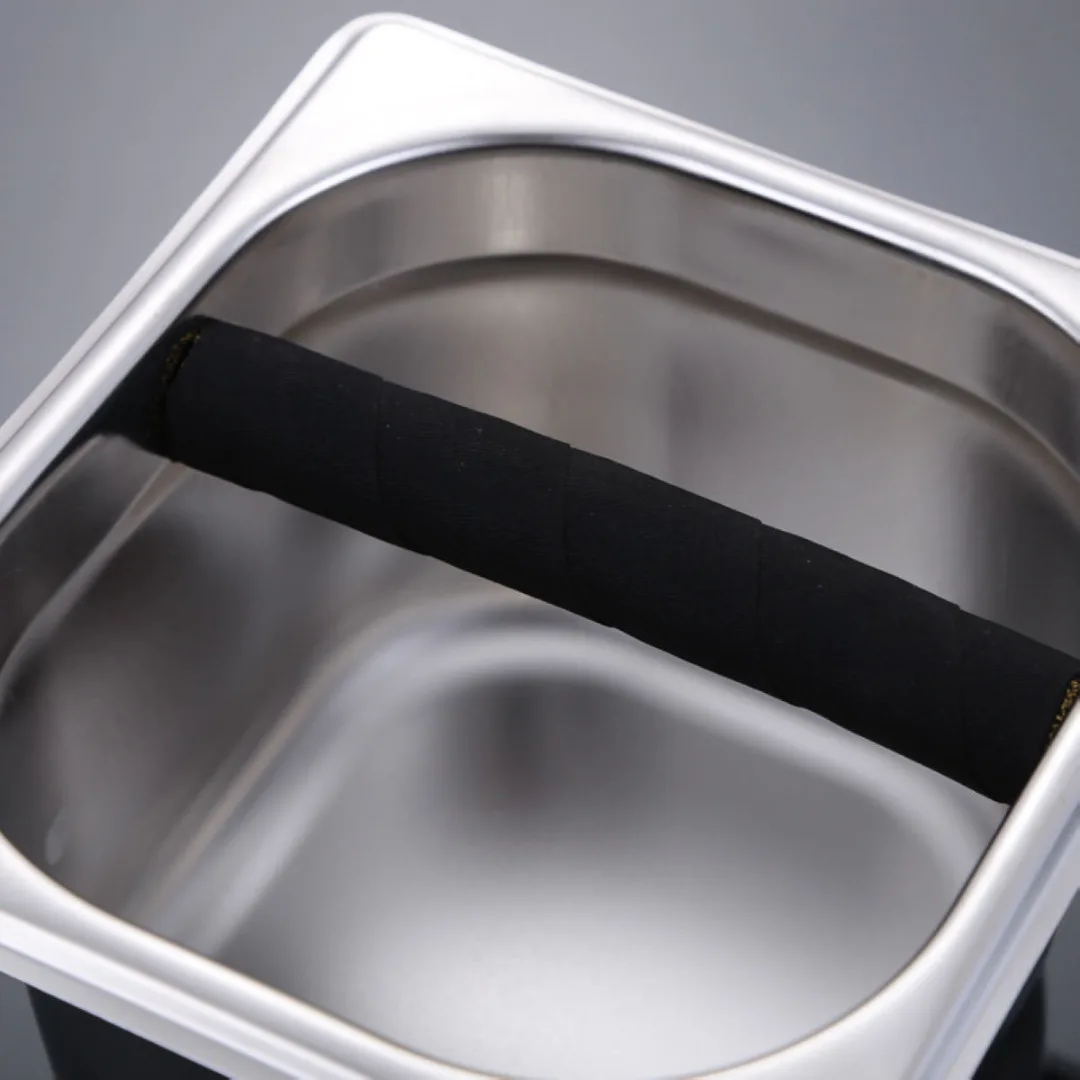 1pc Stainless Steel Tool Accessory Coffee Knock Box for Espress Coffee Maker Machine