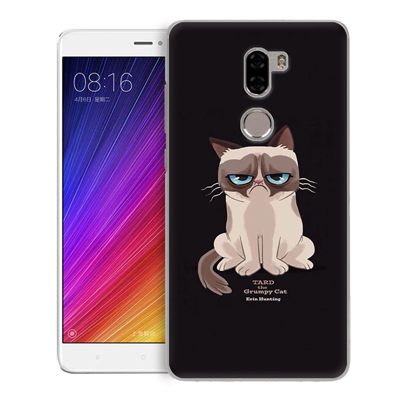 Для Xiaomi Mi 5 6splus случаи покрытия телефона жесткий fundas смартфон xio XIA S Plus