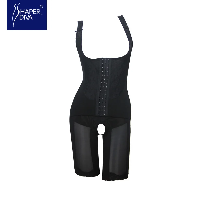 Shaper diva Women bodysuits Firm Body Control hot Shapers Slimming Bodysuit Front Eyelet Full Slip Shapewear Black/Nude/purple Body : image Shaper diva Women bodysuits Firm Body Control hot Shapers Slimming Bodysuit Front Eyelet Full Slip Shapewear Black/Nude/purple Body