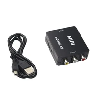 Original Composite RCA AV HDMI CVBS to HDMI Adapter Support HD 720P 1080P AV to HDMI Mini av2hdmi Video Converter Free shipping