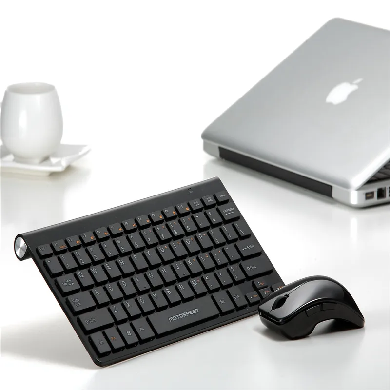 Motospeed G9800 2,4G Беспроводная клавиатура и мышь Мини мультимедийная клавиатура мышь комбо набор ноутбук Macbook Настольный ПК ТВ офис