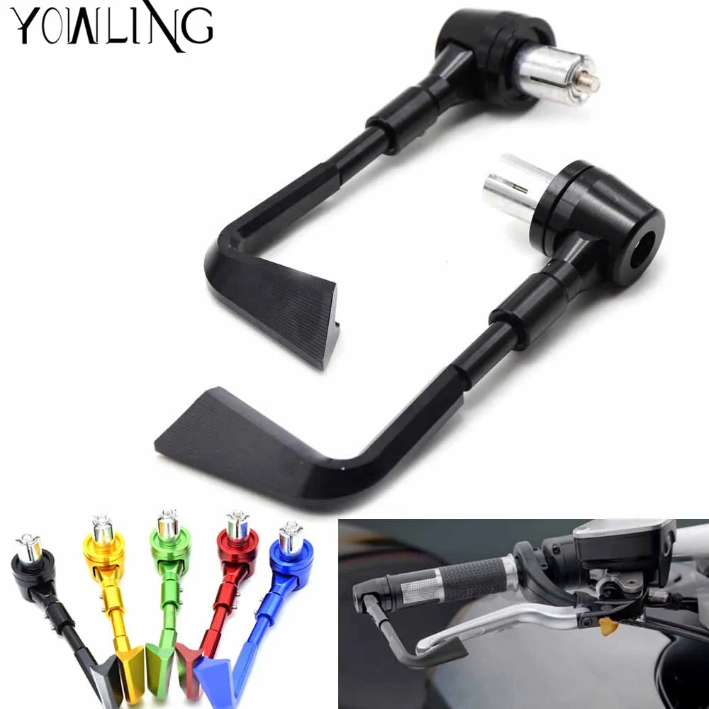 22mm/0.87&amp;amp;amp;quot; adjustable Brake Clutch Levers Protector Brush Motorcycle Proguard System Guard CNC Protect Guard Aluminum alloy New