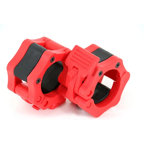 barbell collars weight lifting Squatting Safety gym easy lock collars Dumbbell Buckle Body