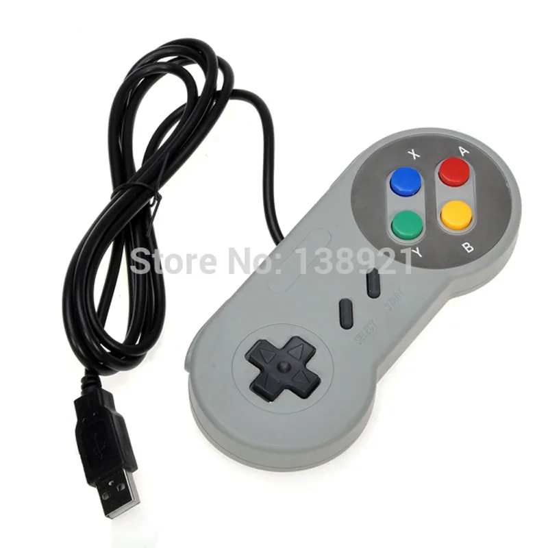 USB PC Gaming Controller Joypad Snes Style Pad Joystick for SNES FTG