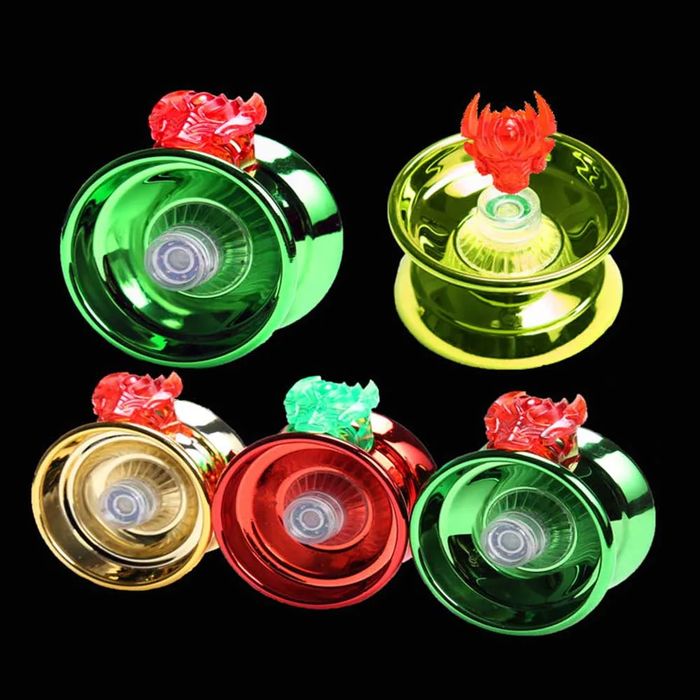 

4 Colors Magic Yoyo Responsive High-speed Aluminum Alloy Yo-yo CNC Lathe with Spinning String for Boys Girls Children Kids