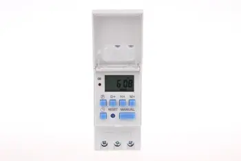 

Digital LCD Programmable Timer AC 220V 16A Time Relay Switch