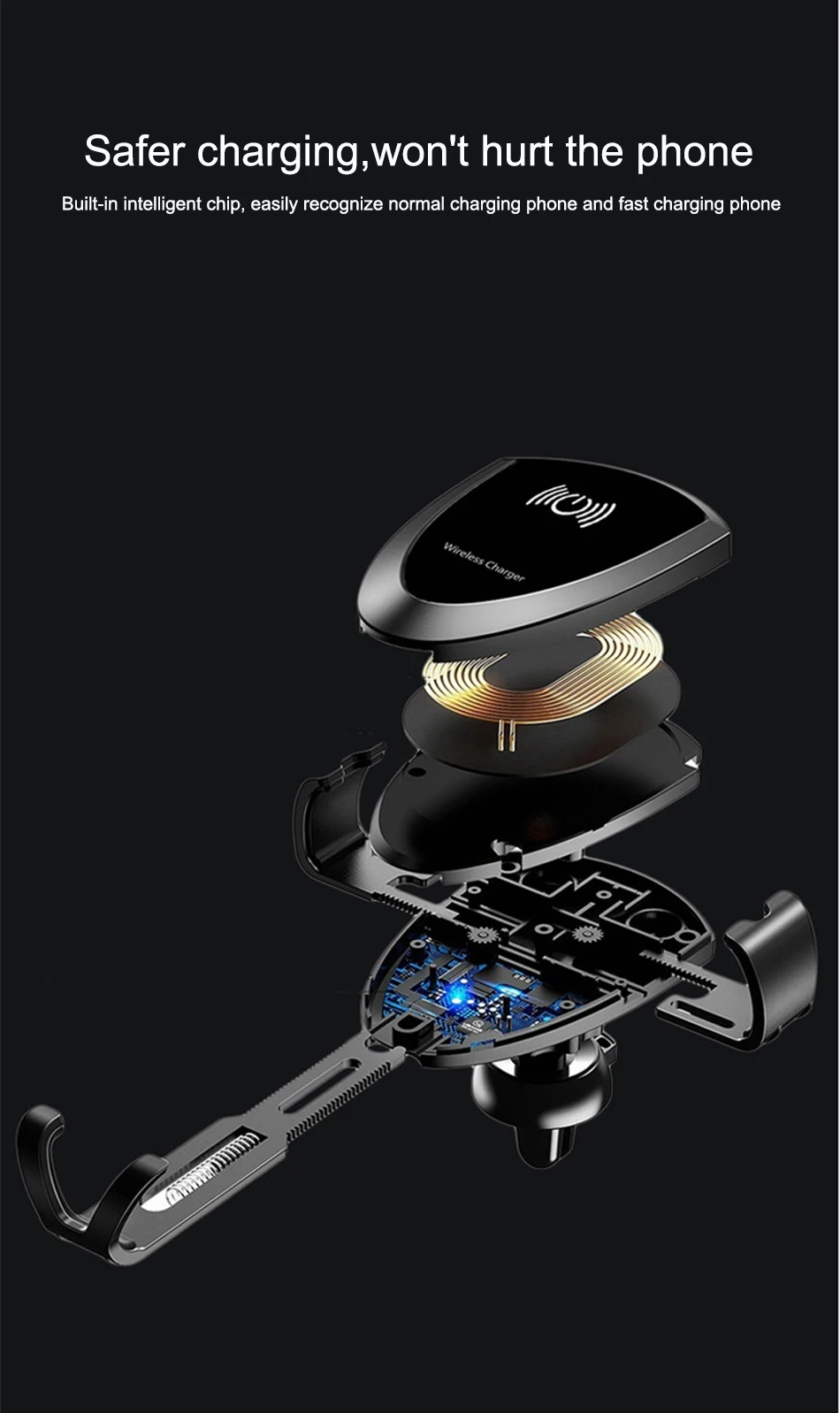 Wireless Car Holder Charger (4)