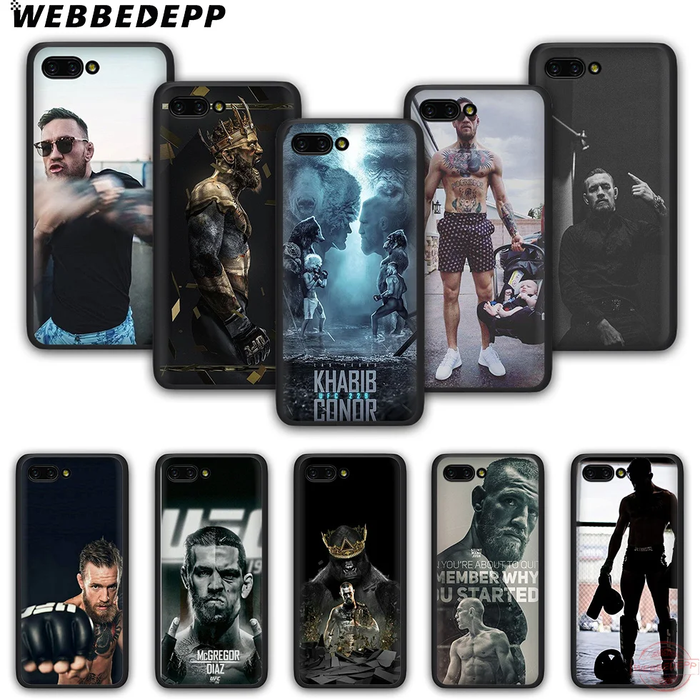 

WEBBEDEPP Conor Mcgregor TPU phone case for Honor 6A 7A 2GB/3GB Pro 7C 5.99in 7X 8X 8C 9 10 Note10 for Honor 8 9 10 Lite