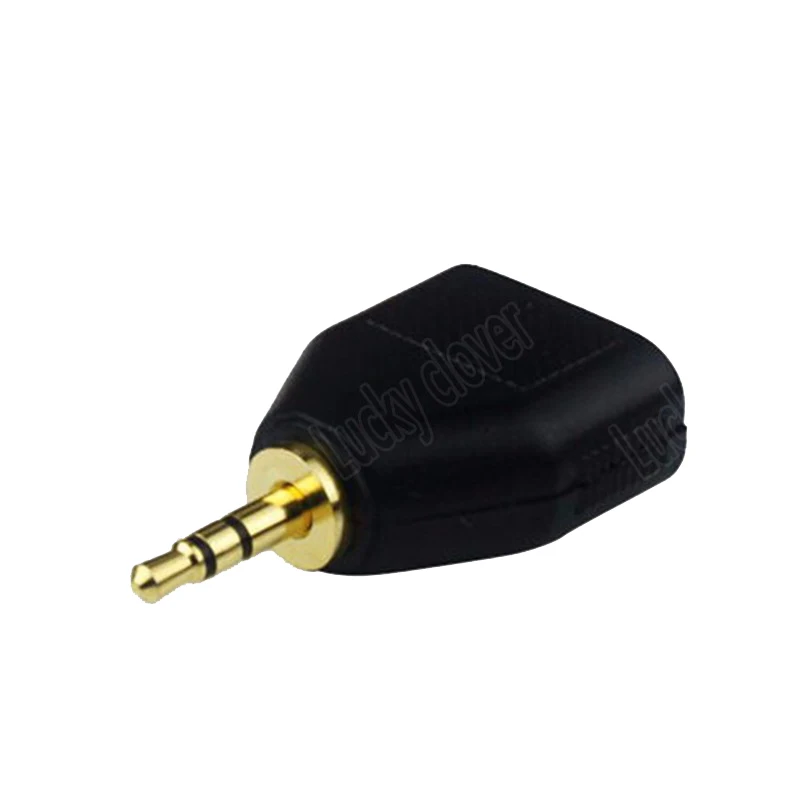 

Gold-plated 3.5mm Jack Splitter Adaptor 2 x for Stereo Socket To 1 x 3.5mm STEREO Plug Y Converter