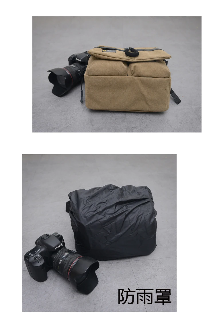 canvas camera bag