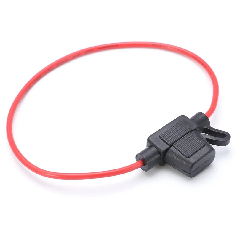 

1pcs Waterproof Auto Inline Mini In-Line Fuse Holder Small Waterproof Harness Seat With Line Fuse Box 30CM