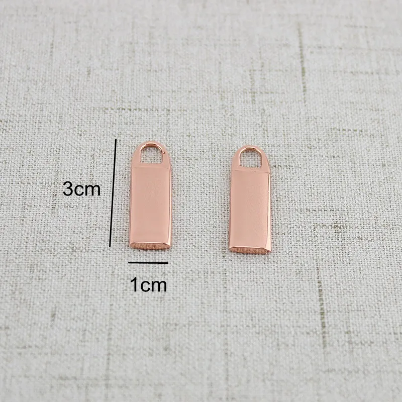 5 комплектов, розовое золото, металлическая молния 5#, маленький заказ только для#5, сменный металлический слайдер на молнии