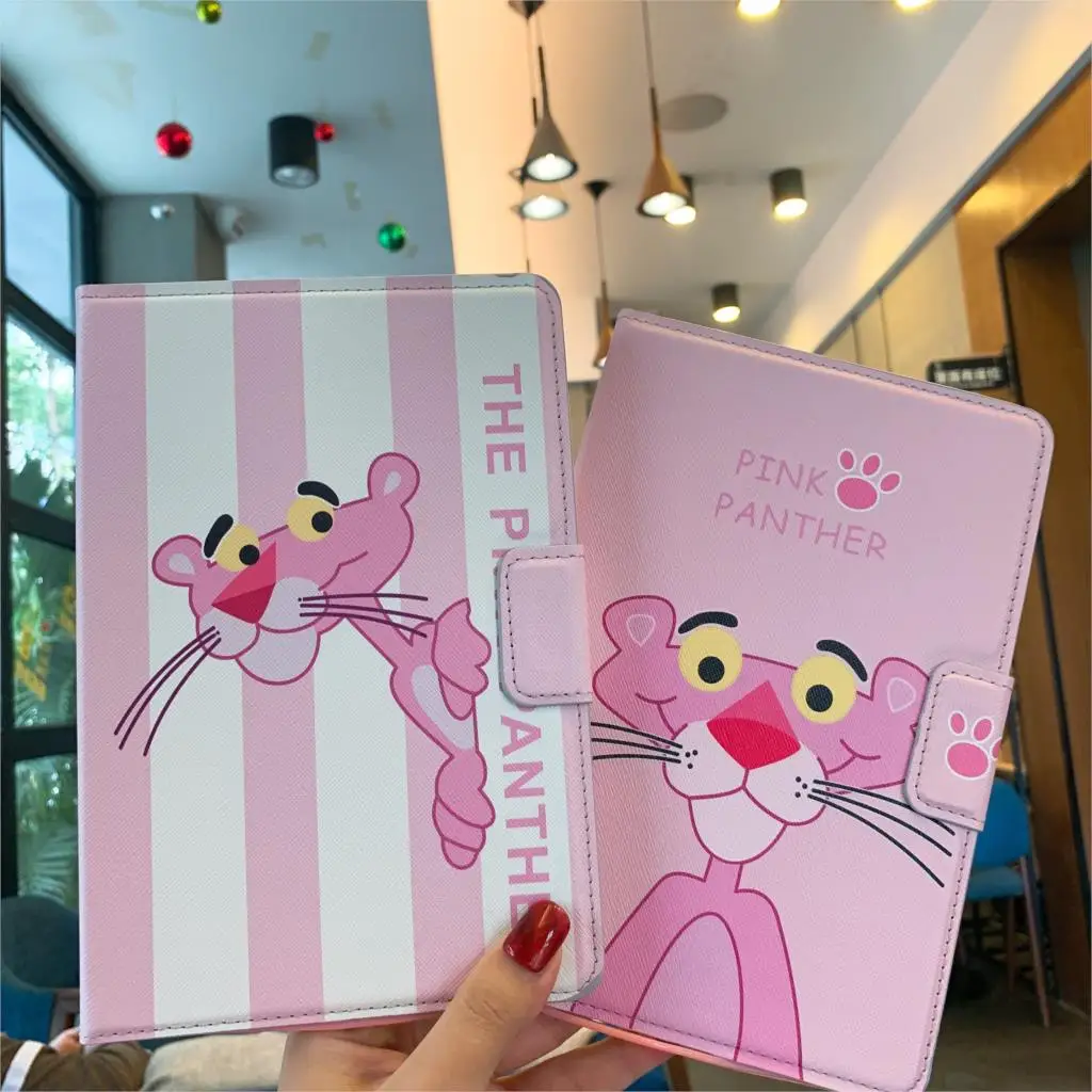 

For iPad Mini4/Mini5 7.9 inch Cover Sailor Moon Unicorn Pink Panther One Piece Pattern PU Leather Case