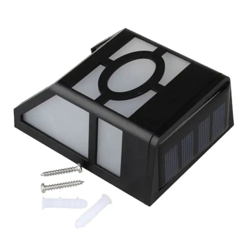 

Wall Mounted LED Solar Light Landscape Illumination Outdoor Decorative Lantern Waterproof Fence Induction Lamp Decor