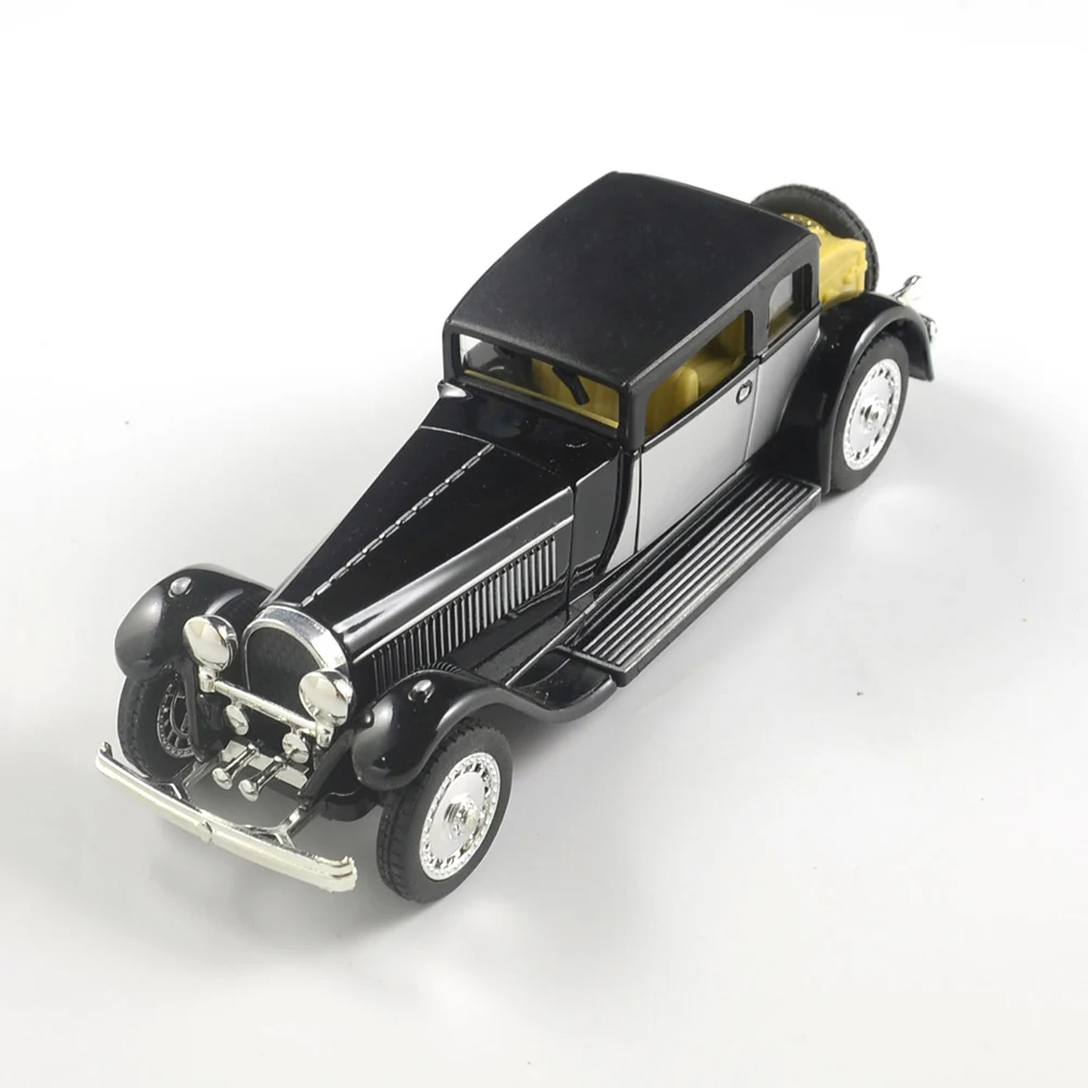 HOMMAT моделирование 1:28 1931 Bugatti Тип 41 Royale классический сплав литая модель