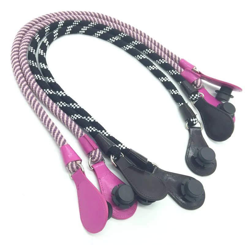 Online 65cm 1 pair 2 pcs rope handle for italy obag beach handbag fashion style for obag accessories handle