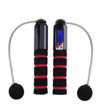 

Sports Fast Speed Counting Wireless Jump Ropes Skipping Wire with Counter Fitness Exercise Fast Speed Counting Jump