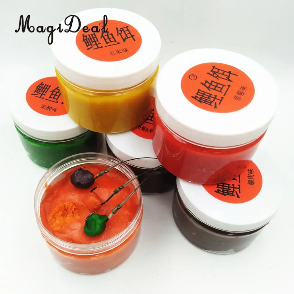 

1 Box Carp Fishing Bait Dough Trout Flavour Baits Lures Freshwater Fishing Lure Groundbait, 5