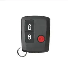 Black ABS Plastic Car Key Fob Case 3 Button Keypad for Ford Territory SX