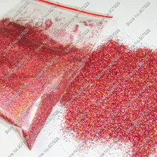 50 г-0,4 мм 015 дюймов Блестки для ногтей темно-розовый цвет блеск для ногтей пыль порошок для ногтей искусство украшения и блестки для ногтей