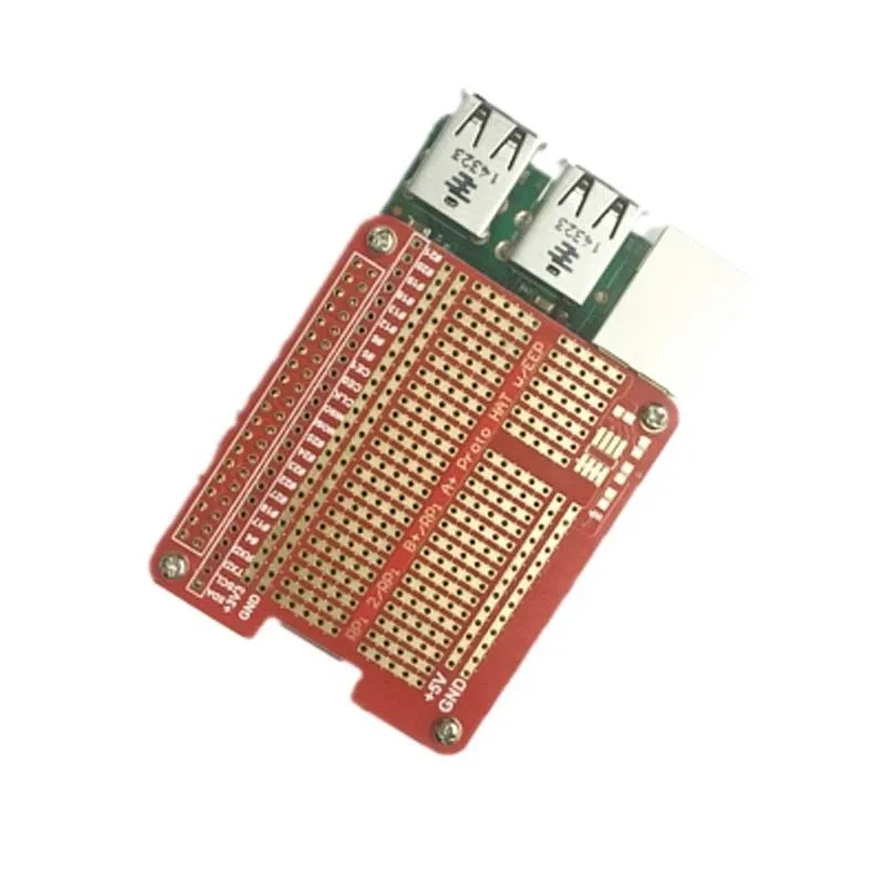 Удлинительная плата DIY Proto HAT Shield для Raspberry Pi 3 и Model B + Plus Red RPI GPIO Arduino|Аксессуары