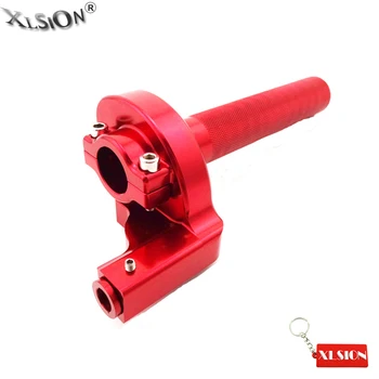 

XLSION Aftermarket Motocross Red CNC throttle For CR80 CR85 CR125 CR250 CR500 Dirt Bike Honda CRF50 CRF70 CRF80 CRF100