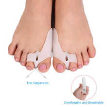 9 шт./компл. Bunion корректор большой носок Сепараторы Выпрямитель Hammer Hallux Valgus протектор боли для мужчин и женщин Уход за ногами инструмент