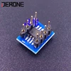 10 piece  PCB for 2  Patch single  op amp  to 1  Plug-in  Double op amp  with 8 pin ► Photo 3/3