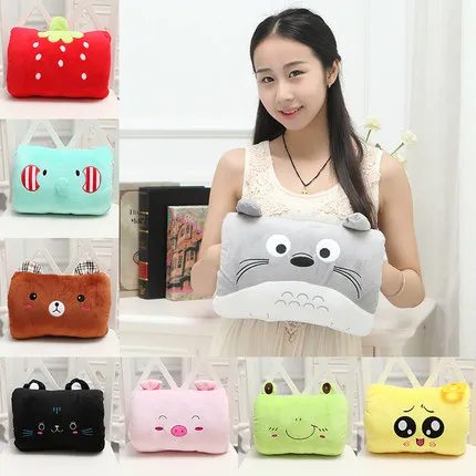 kids cute gift Winter Cartoon Plush Toys Hand Warmer Cartoon Animals Soft pillow Hand Hold Warm Cushion Gift. Non electrical 5