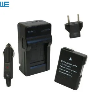Аккумулятор + зарядное устройство EN EL14 ENEL14A EL14A для Nikon ENEL14 D5600 D3500 d5200 d5100 d3100 d3200 D3400