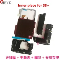 4 шт./компл. для samsung Galaxy s7 g930 s7 edge S8 G950 s8 edge s9 plus NFC Беспроводной зарядка+ антенна Панель обложка+ громкий динамик