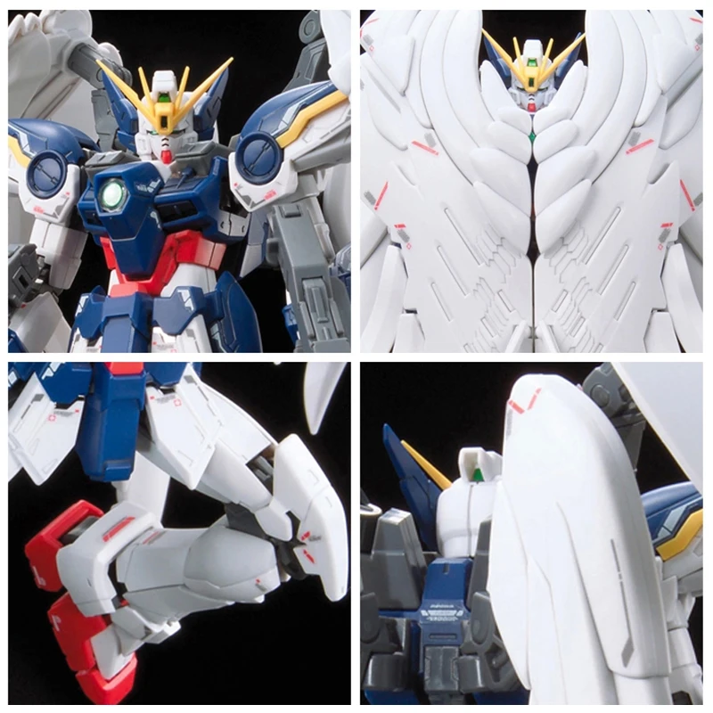 Аниме мобильный Костюм Япония RG 1/144 W Gundam Zero XXXG 00W0 модель Собранный робот фигурка