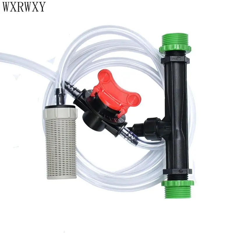 Venturi fertilizer injector 3/4 1/2 Automatic fertilizer injector Irrigation Venturi fertilization system 1set