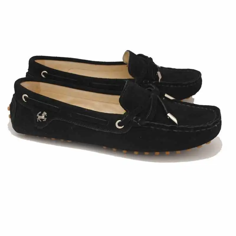 Sofe de Cara de Color Negro Lindo Guisantes Zapatos de Moda Mocasines Dama  antideslizante Zapatos Planos Auténticos Zapatos de Cuero|shoes  elegant|shoeshoes jimmy - AliExpress