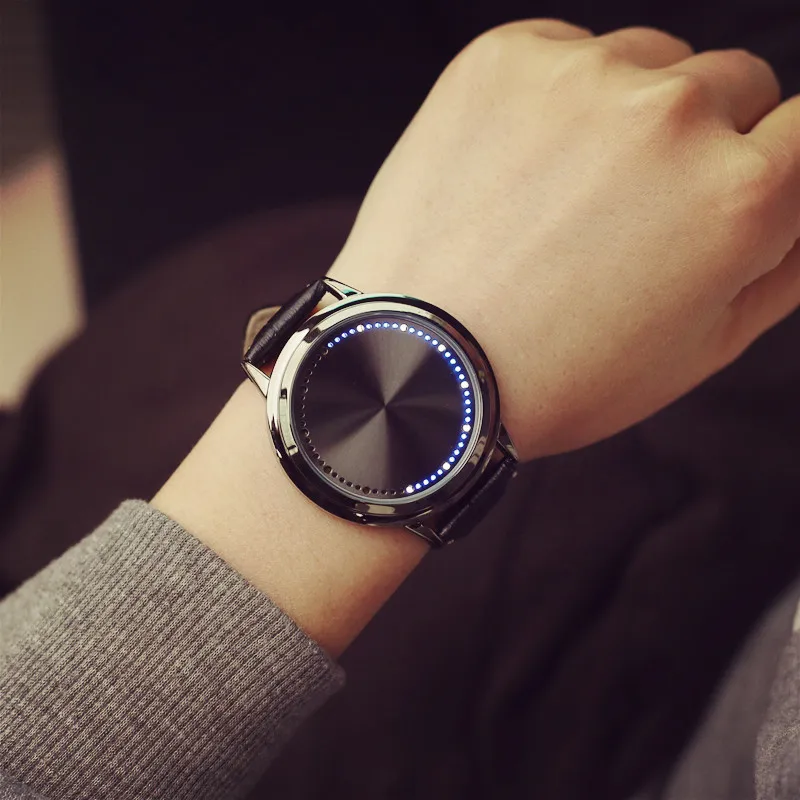 Eletrônica inteligente Display LED Moda Digital Relojes