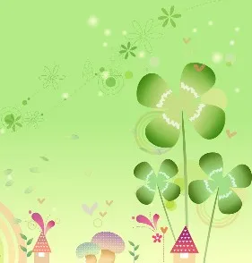 

Photography Background 300Cm*200Cm(About 10Ft*6.5Ft) New Arrival Cartoon Clover Photo Studio St Pattys Day Zzj57Valentine'S Day
