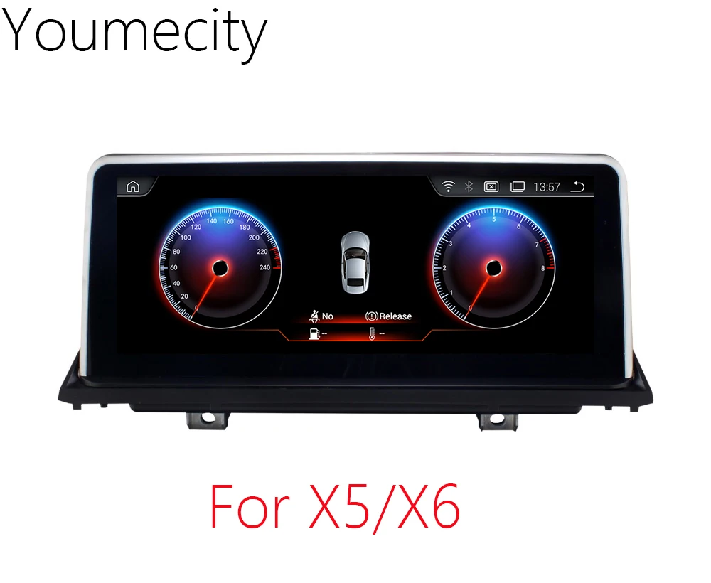 Новинка! 10 2 дюймов автомобиля DVD gps для BMW X5 E70 2007 2013/BMW X6 E71 2014 Радио Видео плеер Android 7
