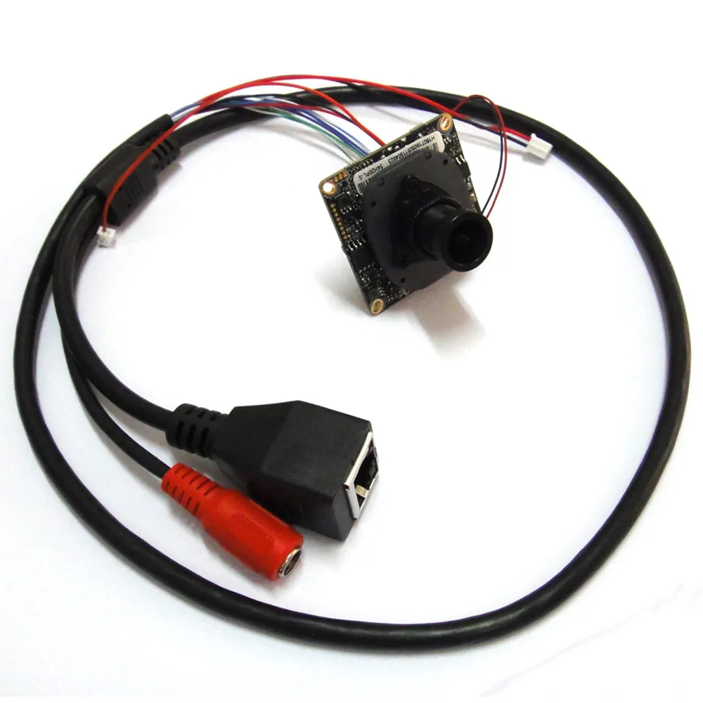 

HD H.265 H.264 1080P CCTV 2MP Network IP Camera Module IPC board XMeye ONVIF2.0 with lens