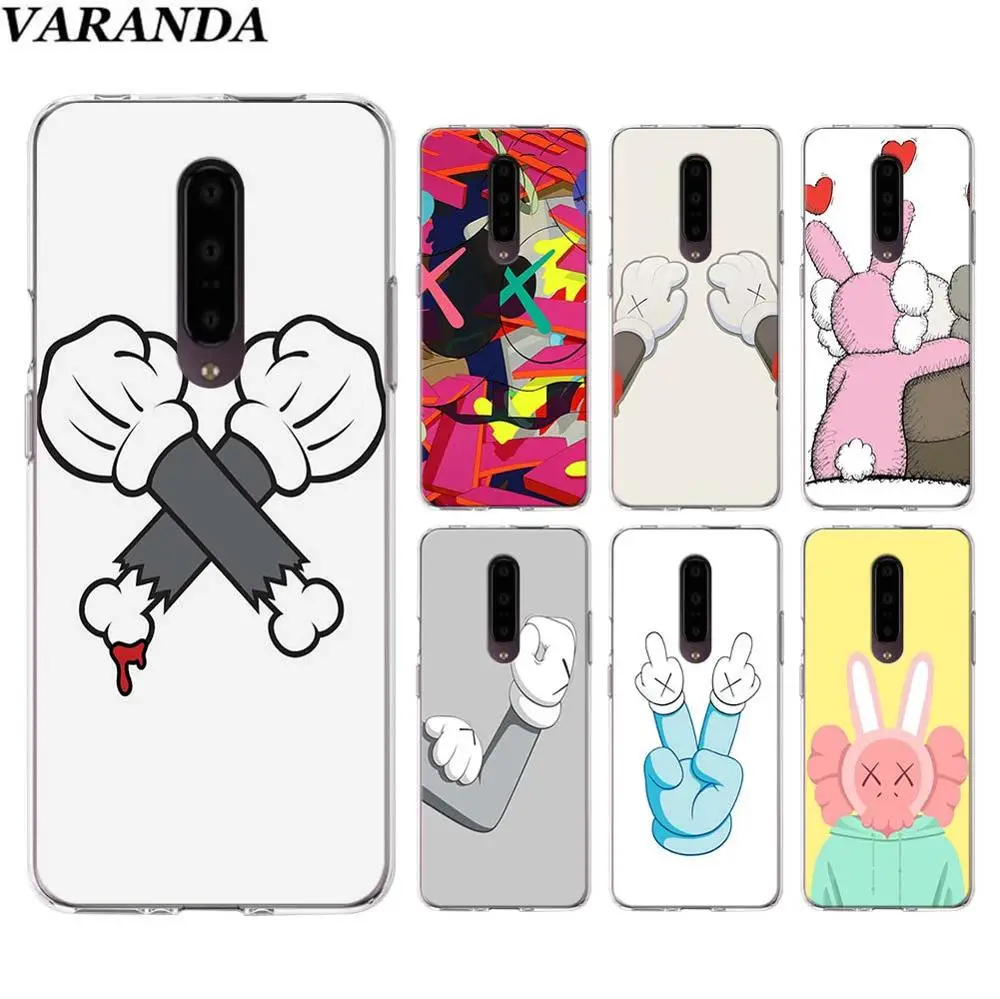 

Kaws Brian Donnelly Silicone Soft Case for Oneplus 7 7 Pro 6 5T 6T Cover Case for Oneplus 7 7 Pro TPU Case
