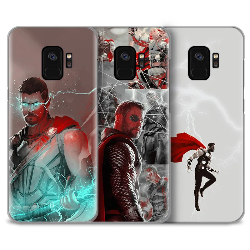 

Thor superhero Comics fanart Phone Case Cover Shell For Samsung Galaxy S5 S6 S7 Edge S8 S9 Plus Note 8 5 A5 A7 J5 2016 J7 2017