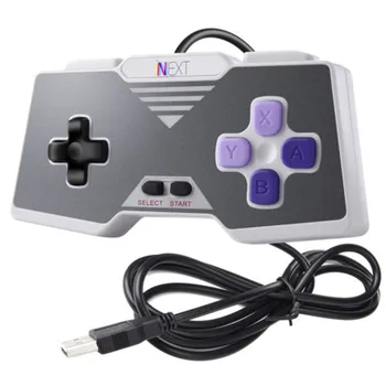 

USB Gamepad Wired Game Controller Joypad Joystick Controller for retro SNES Game pad for Windows PC MAC Computer