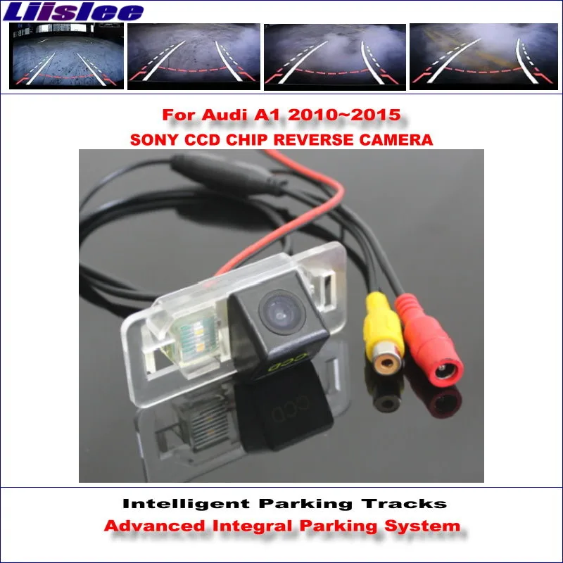 

Car Rear Camera For Audi A1 2010 2011 2012 2013 2014 2015 Intelligent Parking Tracks Reverse Backup Camera RCA AUX 580 TV Lines