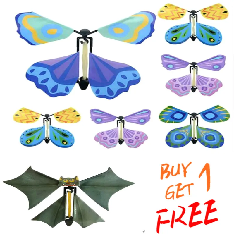 

Magic Fly Butterfly Toys Magic Toys Props Magic Tricks Change Hands Funny Prank Joke Mystical Fun Classic Toy Surprise Gift