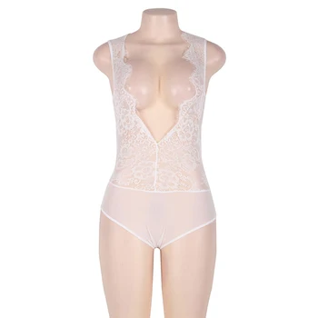 

Hot Sexy Babydoll Lace Women Sleepwear Women See Through Club Sexy Lingerie Lace Women Nightwear Sleepwear Femme