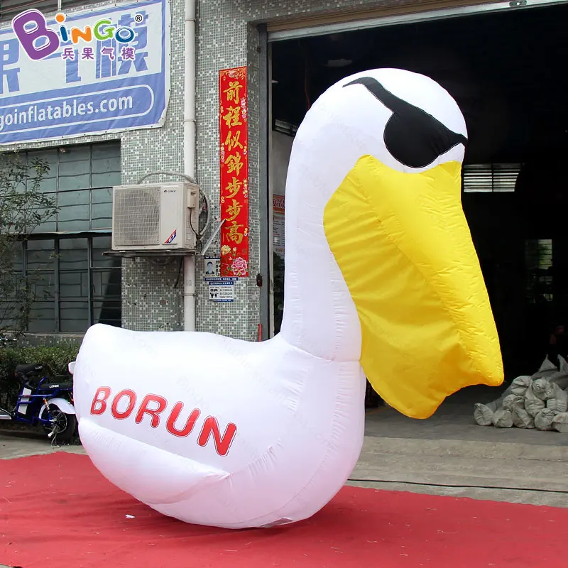 

Customized 3M high giant inflatable pelican promotional digital print blow up pelican model for decoration inflatable toy
