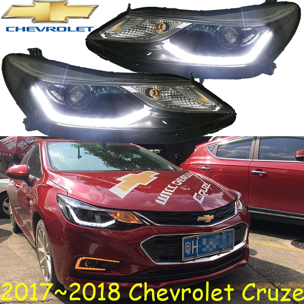 Cruze Koplamp, 2017 ~ 2018 Auto Accessoires, Cruze Hoofd Licht, Orlando, Camaro, Aveo, captiva, Epica; Cruze Mistlamp