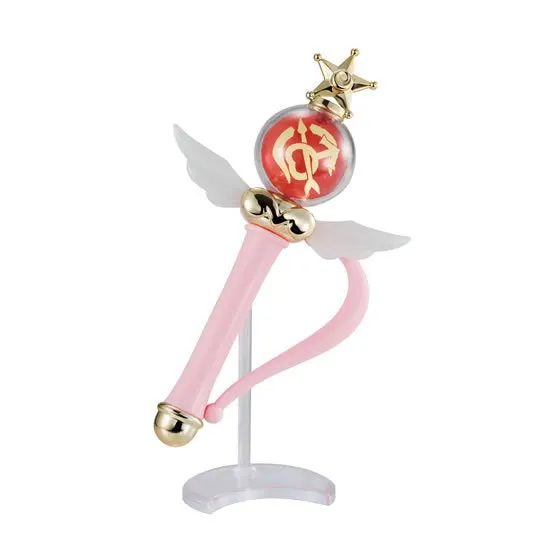 PretyAngel Bandai Gashapon Sailor Moon Wand Charm Stick & Rod Vol.4 Set (6 Pieces) image 6